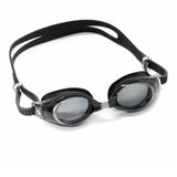 Ochelari de inot cu dioptrie pentru adulți, culoare negru